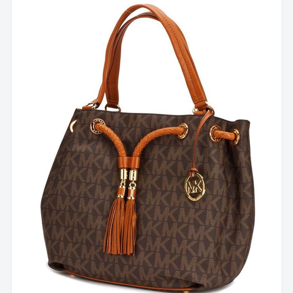 Michael Kors - Gathered Tote - Brown